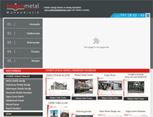 Tablet Screenshot of begenmetal.com